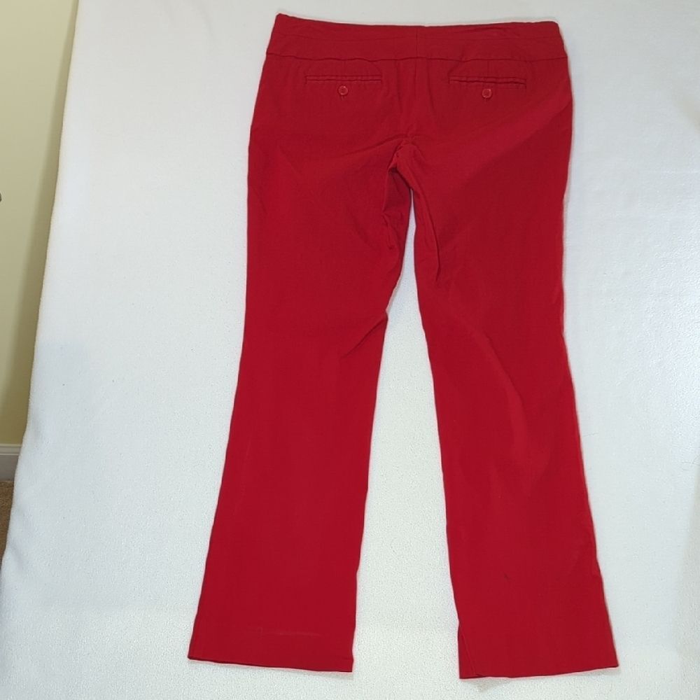 The Limited Women's Bold Red Flare Pants - Picture 8 of 9